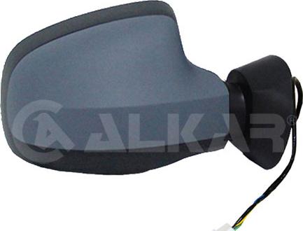 Alkar 6186643 - Outside Mirror car-mod.net