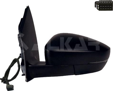 Alkar 6181123 - Outside Mirror car-mod.net