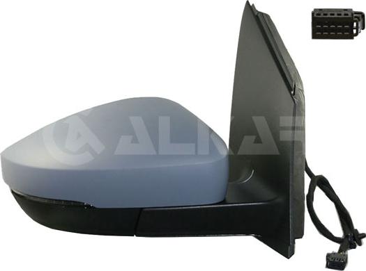 Alkar 6136123 - Outside Mirror car-mod.net