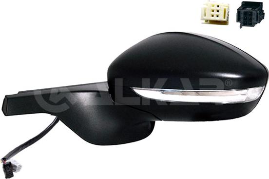 Alkar 6131881 - Outside Mirror car-mod.net
