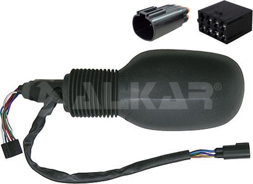 Alkar 6129382 - Outside Mirror car-mod.net