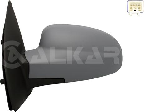 Alkar 6125451 - Outside Mirror car-mod.net