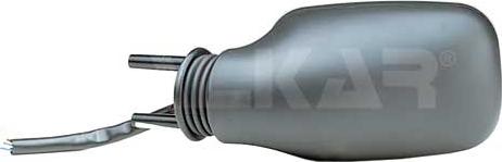 Alkar 6125508 - Outside Mirror car-mod.net