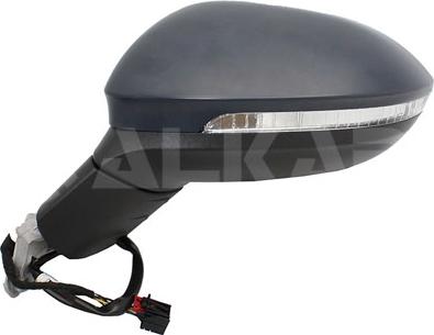 Alkar 6125196 - Outside Mirror car-mod.net