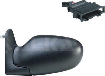 Alkar 6125131 - Outside Mirror car-mod.net