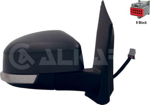 Alkar 6126401 - Outside Mirror car-mod.net