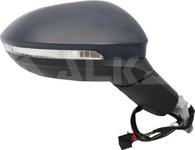 Alkar 6126196 - Outside Mirror car-mod.net