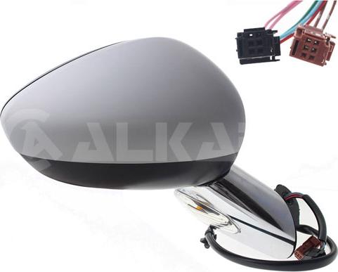 Alkar 6128822 - Outside Mirror car-mod.net