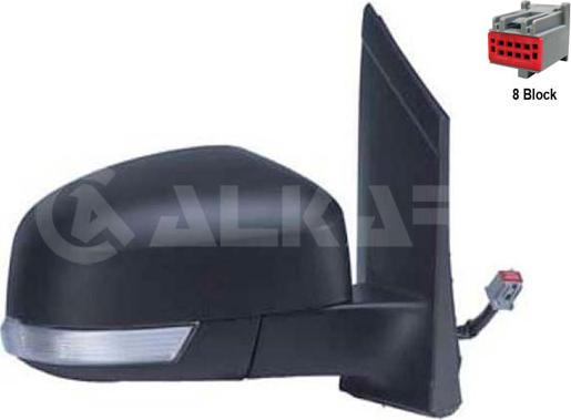 Alkar 6122401 - Outside Mirror car-mod.net