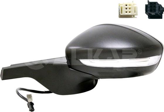 Alkar 6127881 - Outside Mirror car-mod.net