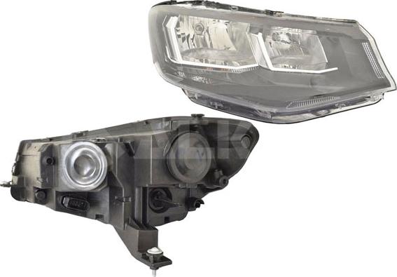 Alkar 2768154 - Headlight car-mod.net