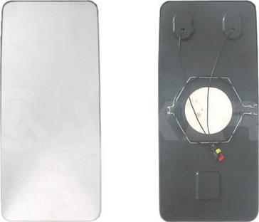 Alkar 7493247 - Mirror Glass, outside mirror car-mod.net