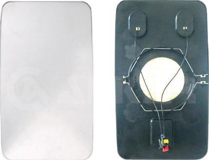 Alkar 7492247 - Mirror Glass, outside mirror car-mod.net