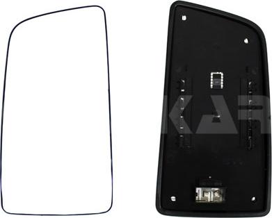 Alkar 7442004 - Mirror Glass, outside mirror car-mod.net
