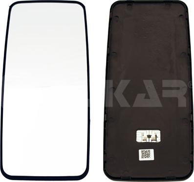 Alkar 7403273 - Mirror Glass, outside mirror car-mod.net