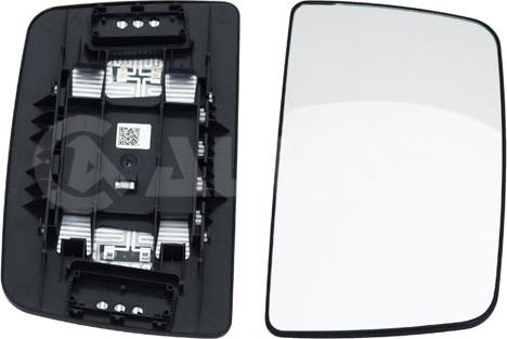 Alkar 7413141 - Mirror Glass, outside mirror car-mod.net