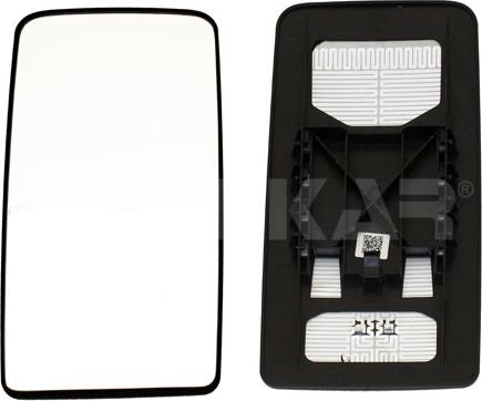 Alkar 7421263 - Mirror Glass, outside mirror car-mod.net