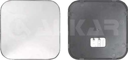 Alkar 7423272 - Mirror Glass, wide angle mirror car-mod.net