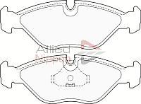 ALLIED NIPPON ADB0871 - Brake Pad Set, disc brake car-mod.net