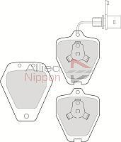 ALLIED NIPPON ADB1890 - Brake Pad Set, disc brake car-mod.net