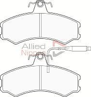 ALLIED NIPPON ADB1254 - Brake Pad Set, disc brake car-mod.net
