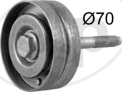 ALP ALP-005505 - Pulley, v-ribbed belt car-mod.net
