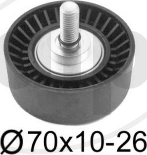 ALP ALP-005860 - Pulley, v-ribbed belt car-mod.net