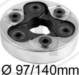 ALP ALP-005268 - Flexible disc, propshaft joint car-mod.net