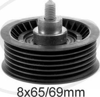 ALP ALP-005784 - Pulley, v-ribbed belt car-mod.net