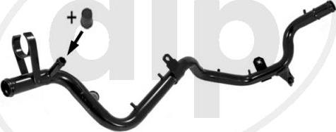 ALP ALP-001157 - Coolant Tube car-mod.net