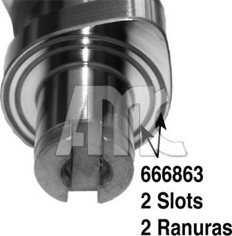 AMC 666863 - Camshaft car-mod.net