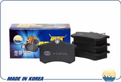 AMD AMD.BF389 - Brake Pad Set, disc brake car-mod.net