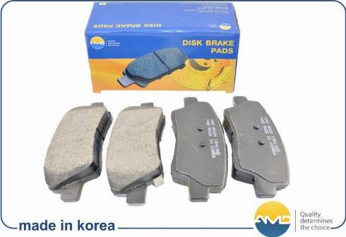 AMD AMD.BF321 - Brake Pad Set, disc brake car-mod.net