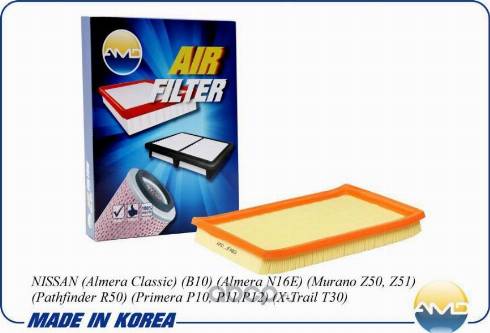 AMD AMD.JFA89 - Engine Air Filter car-mod.net