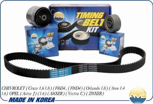 AMD AMD.KITBR22 - Timing Belt Set car-mod.net