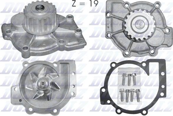ANDEL 101465 - Water Pump car-mod.net