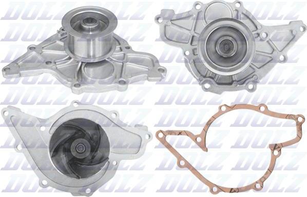 ANDEL 101596 - Water Pump car-mod.net
