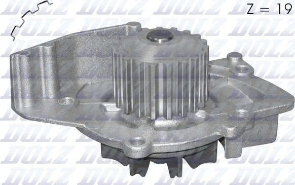 ANDEL 101690 - Water Pump car-mod.net