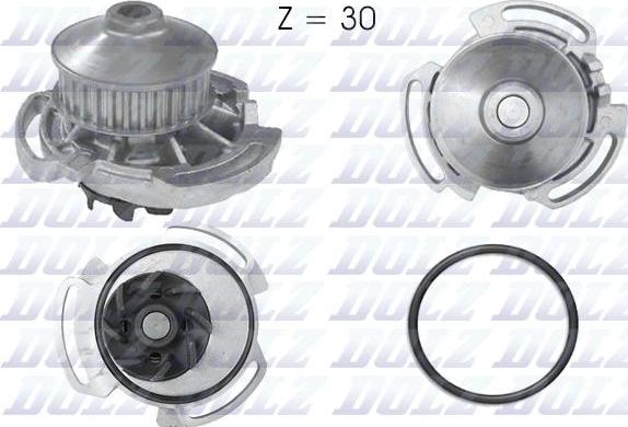 ANDEL 101397 - Water Pump car-mod.net