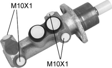 ANDEL A5157 - Brake Master Cylinder car-mod.net