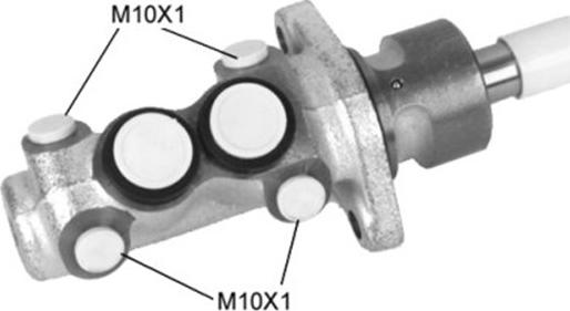 ANDEL A5189 - Brake Master Cylinder car-mod.net