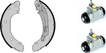 ANDEL A6454 - Drum Brake Shoe Set car-mod.net