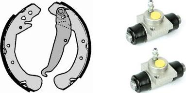 ANDEL A6413 - Drum Brake Shoe Set car-mod.net