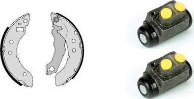 ANDEL A6034 - Drum Brake Shoe Set car-mod.net