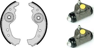 ANDEL A6070 - Drum Brake Shoe Set car-mod.net