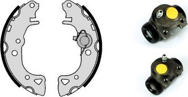 ANDEL A6105 - Drum Brake Shoe Set car-mod.net
