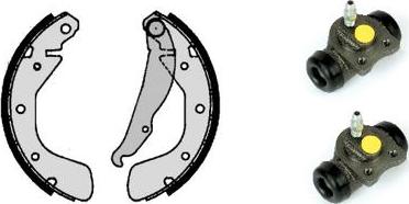 ANDEL A6248 - Drum Brake Shoe Set car-mod.net