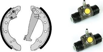 ANDEL A6242 - Drum Brake Shoe Set car-mod.net