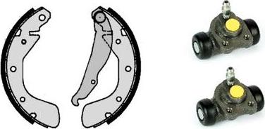 ANDEL A6200 - Drum Brake Shoe Set car-mod.net