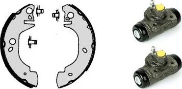 ANDEL A6270 - Drum Brake Shoe Set car-mod.net
